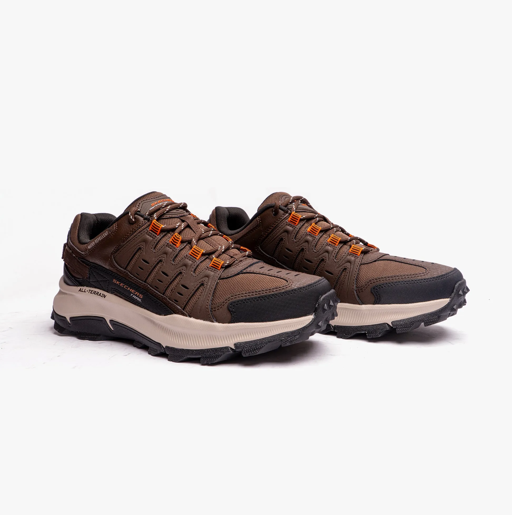 EQUALIZER 5.0 TRAIL-SOLIX Mens Outdoor Sneakers Brown/Orange