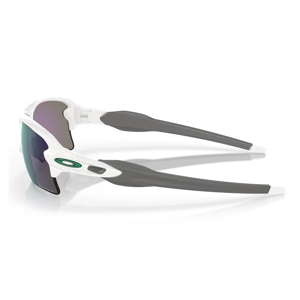 Flak® 2.0 XL Sunglasses Polished White and Prizm Jade