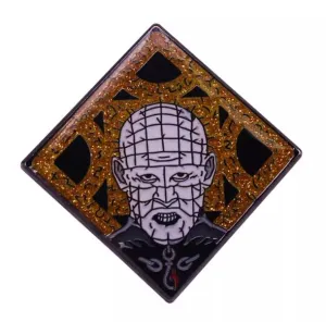 Hellraiser Pinhead Lament configuration Enamel Pins Near Me