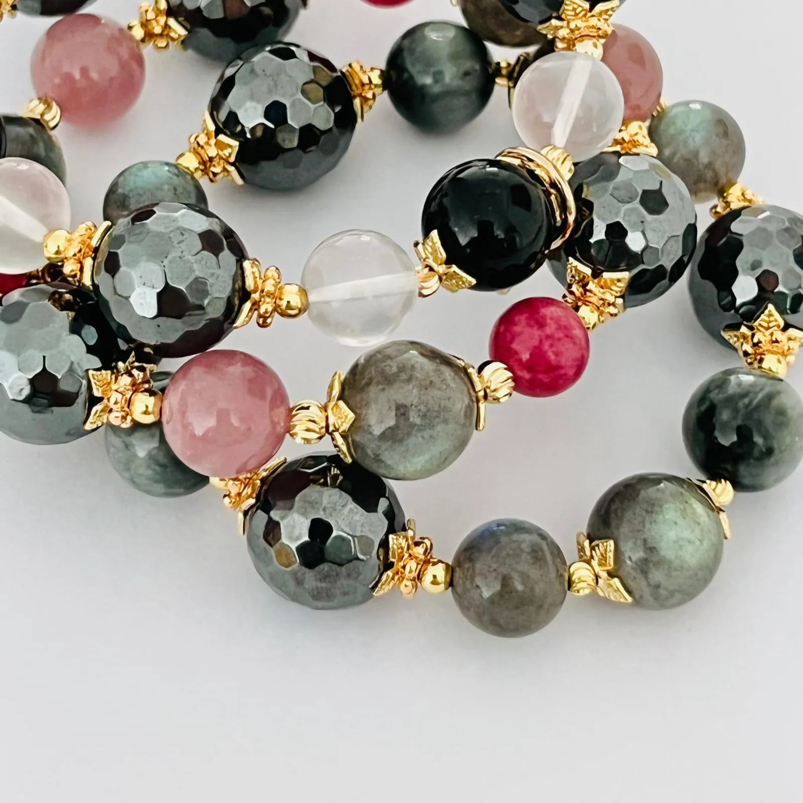 Hematite Courage Bracelet