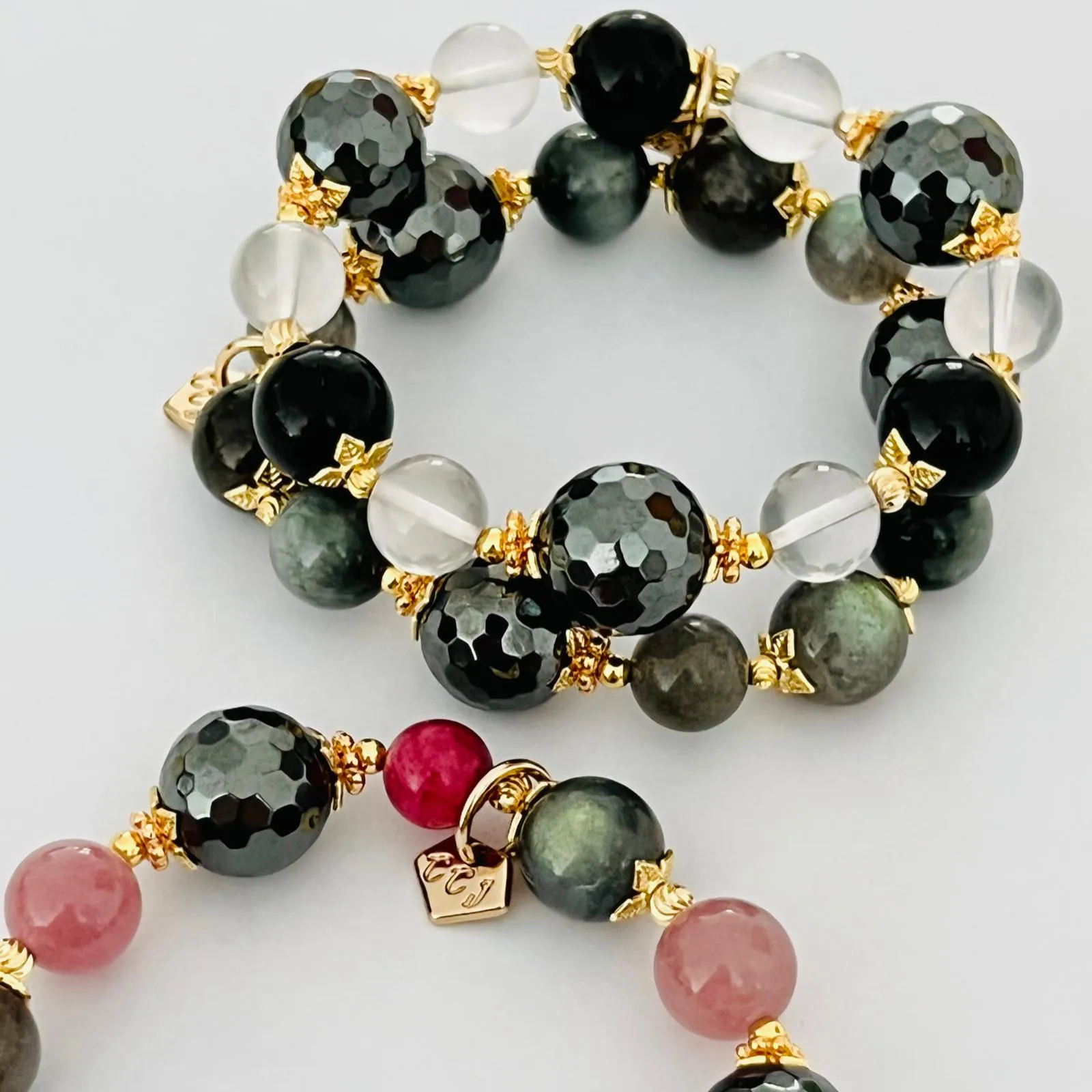 Hematite Courage Bracelet