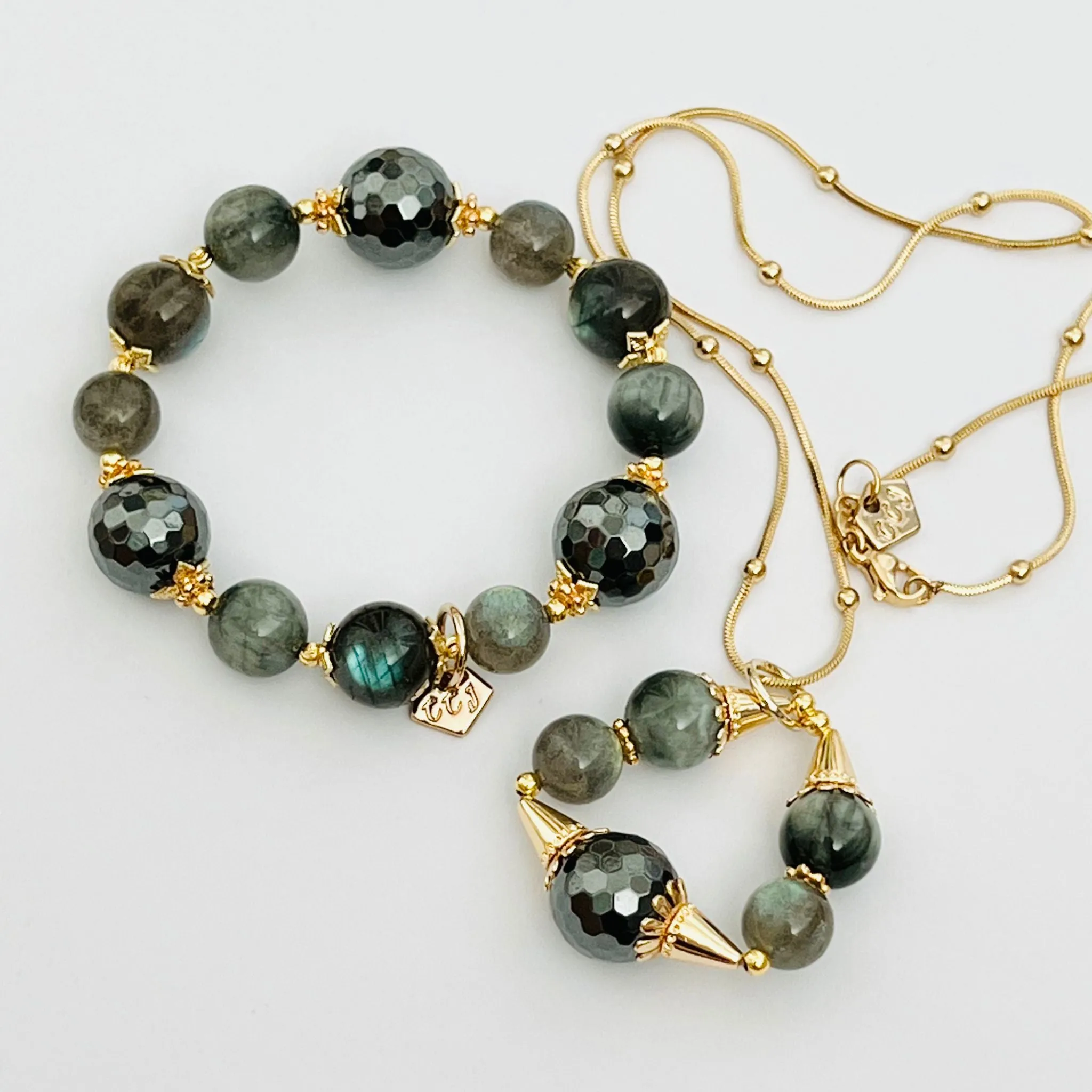 Hematite Courage Bracelet