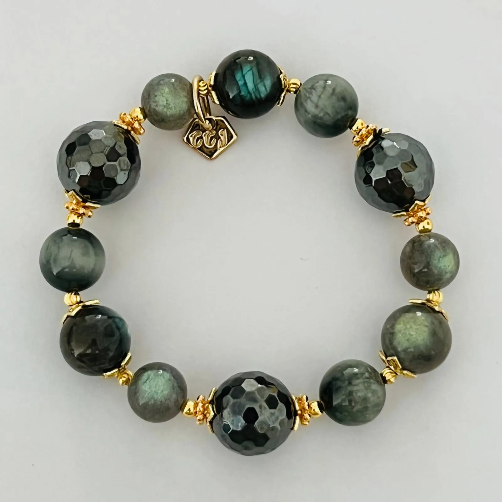 Hematite Courage Bracelet