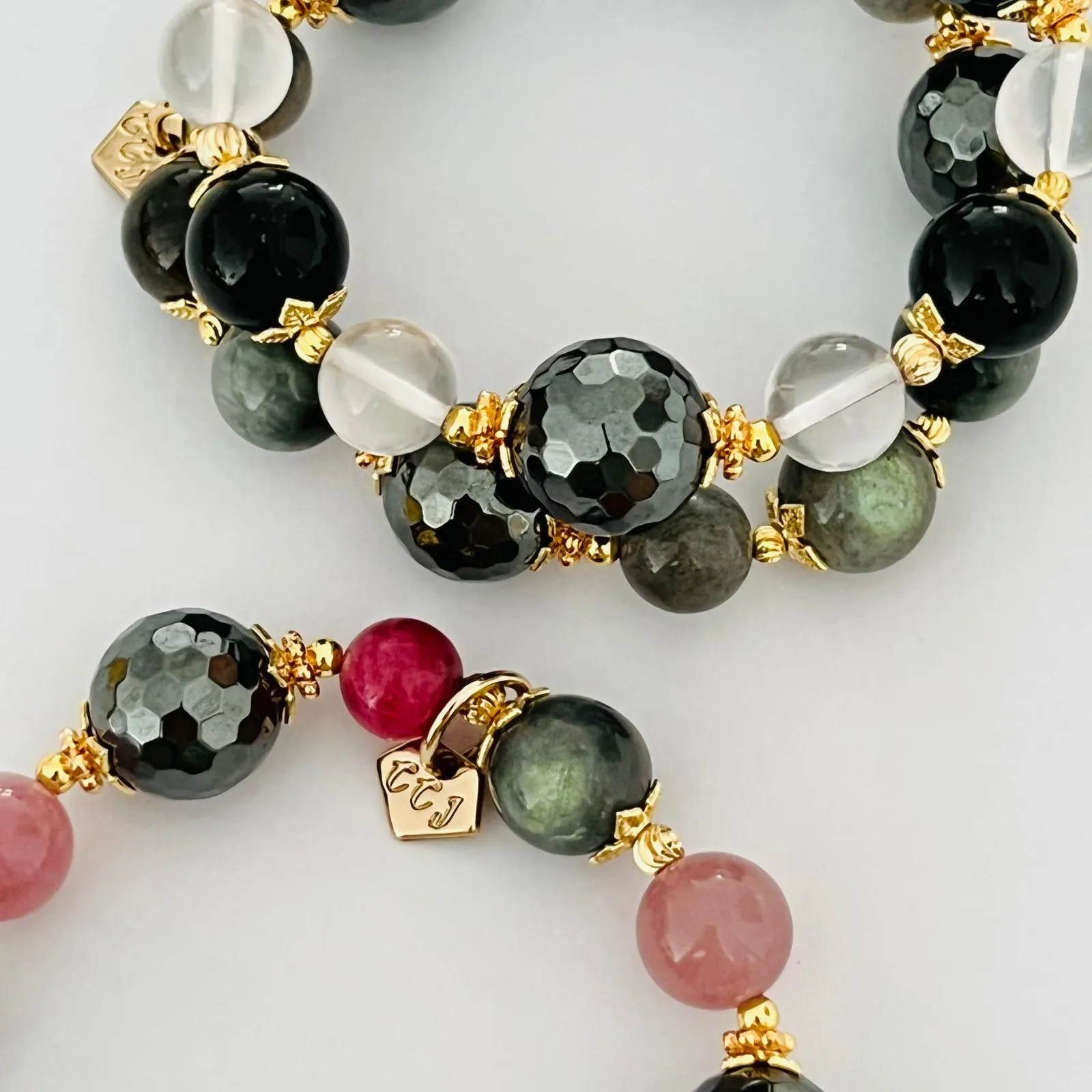 Hematite Courage Bracelet