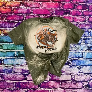 Hocus Pocus Sanderson Sisters Flying Photo Shirt