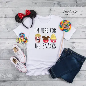 I'm Here for The Snacks Magical Shirt