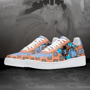 Jinbei Air Sneakers Custom Anime OP Shoes Great Gift For Fan