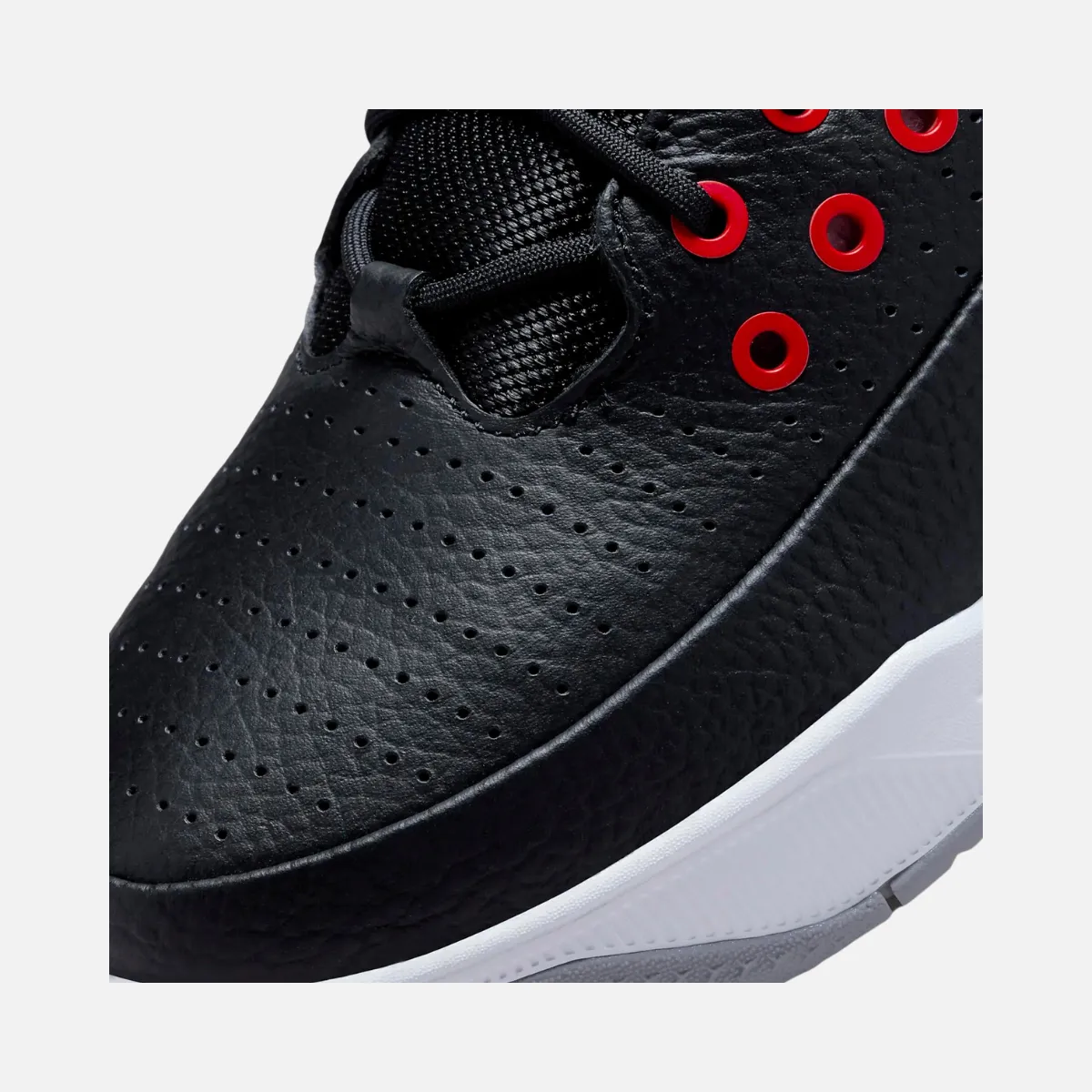 Jordan Max Aura 5 Men's Shoes -Black/White/Cement Grey/University Red