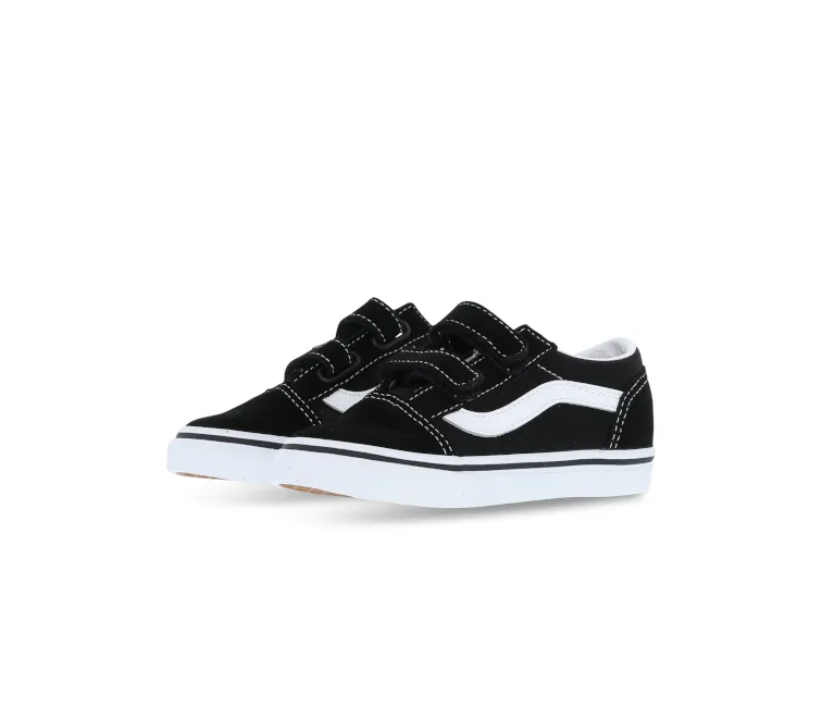 Kids Vans Old Skool V (Black/White)