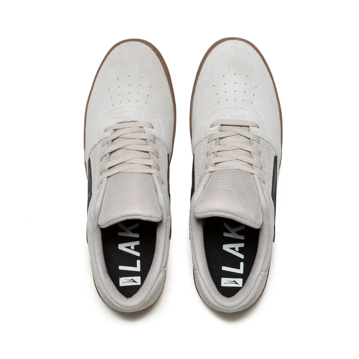 Lakai Shoes Brighton - White/Gum Suede