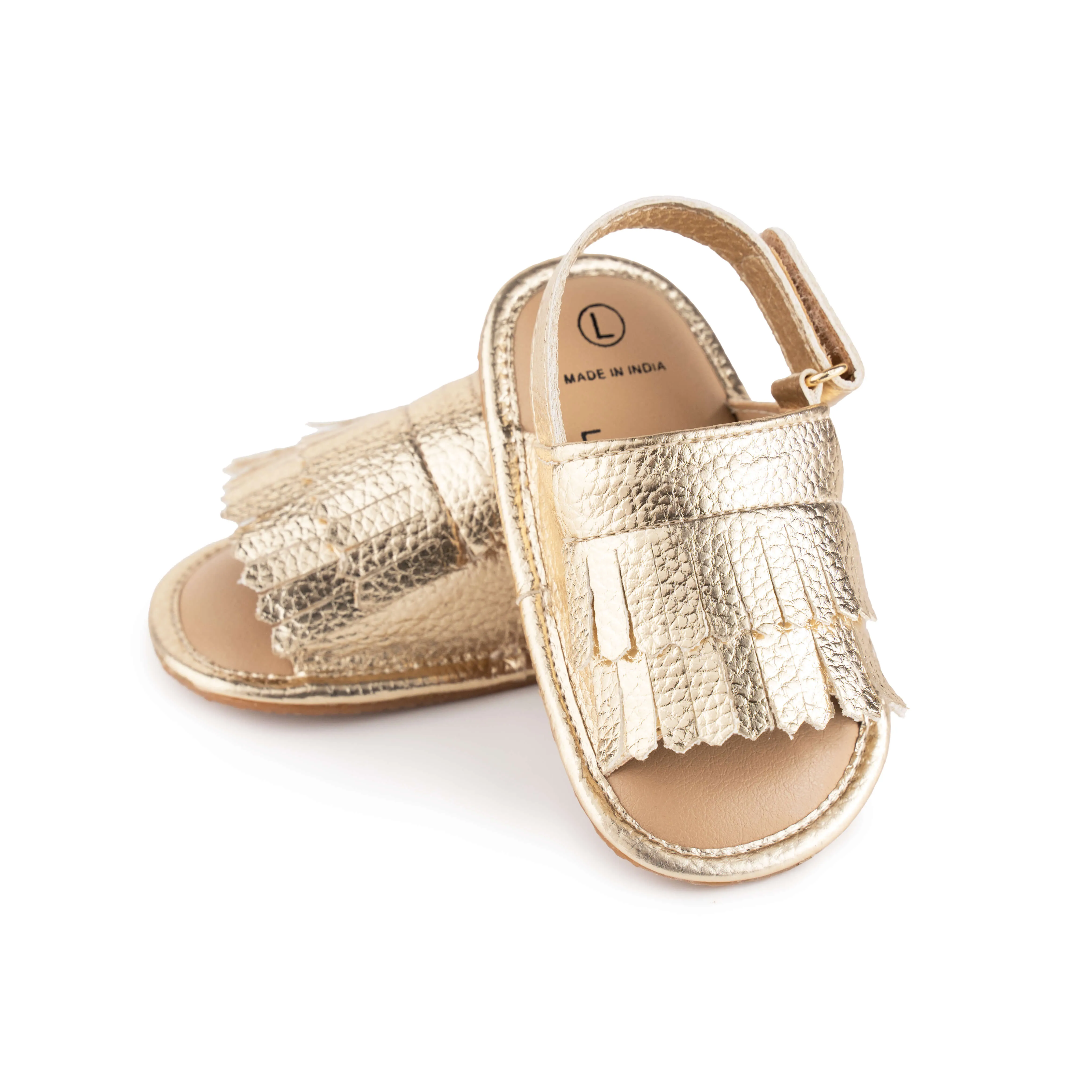 Lily Soft Sole Sandals - Gold