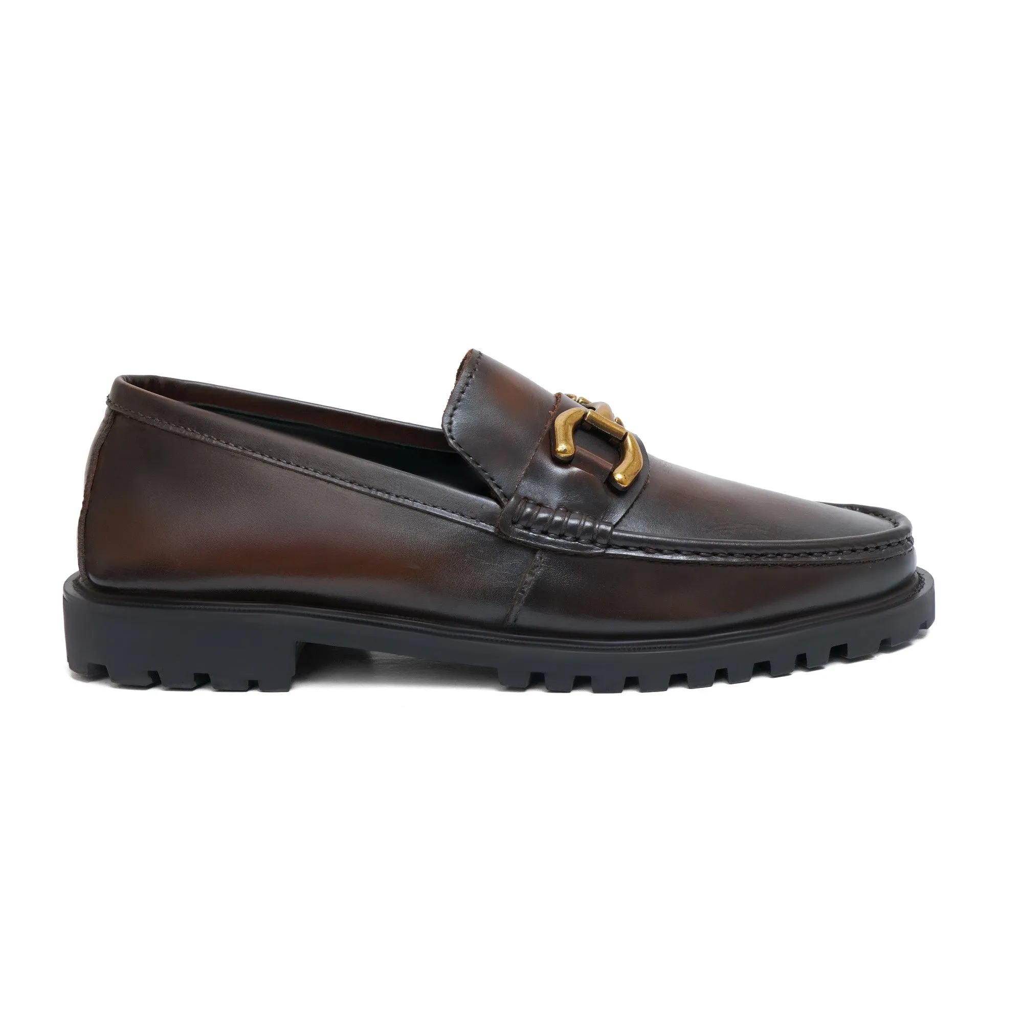 LS PURE LEATHER Zenith CHUNKY LOAFERS LS-553