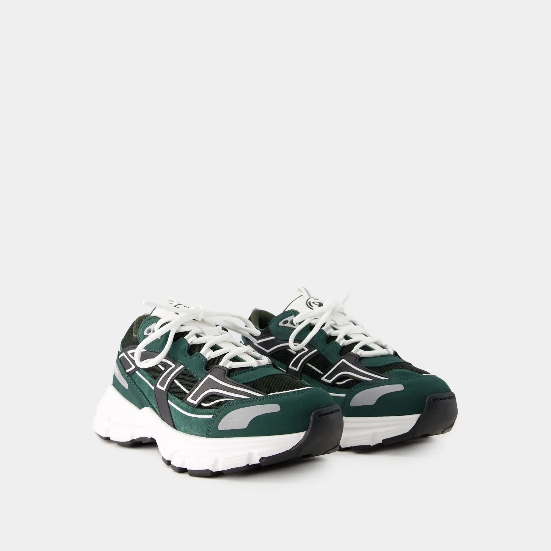 Marathon R Trail Sneakers - Axel Arigato - Leather - Green/Black