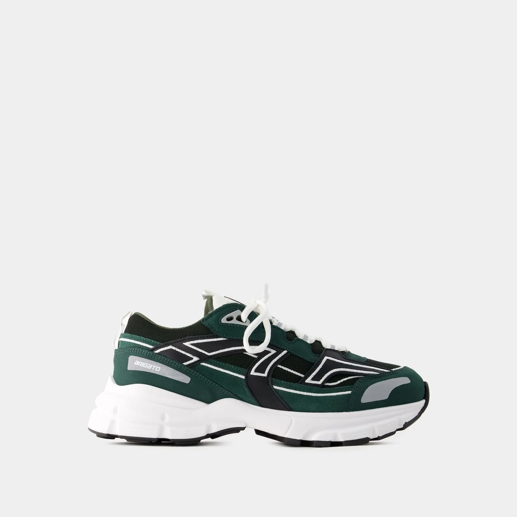 Marathon R Trail Sneakers - Axel Arigato - Leather - Green/Black