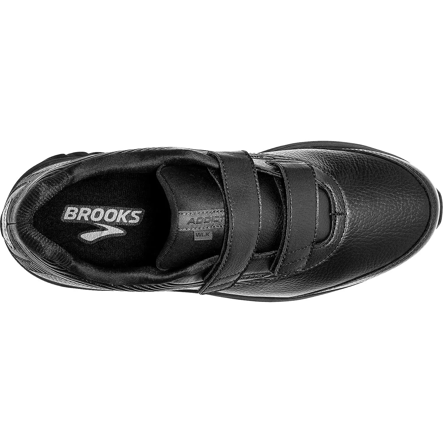 Men's Brooks Addiction Walker V-Strap Black Leather