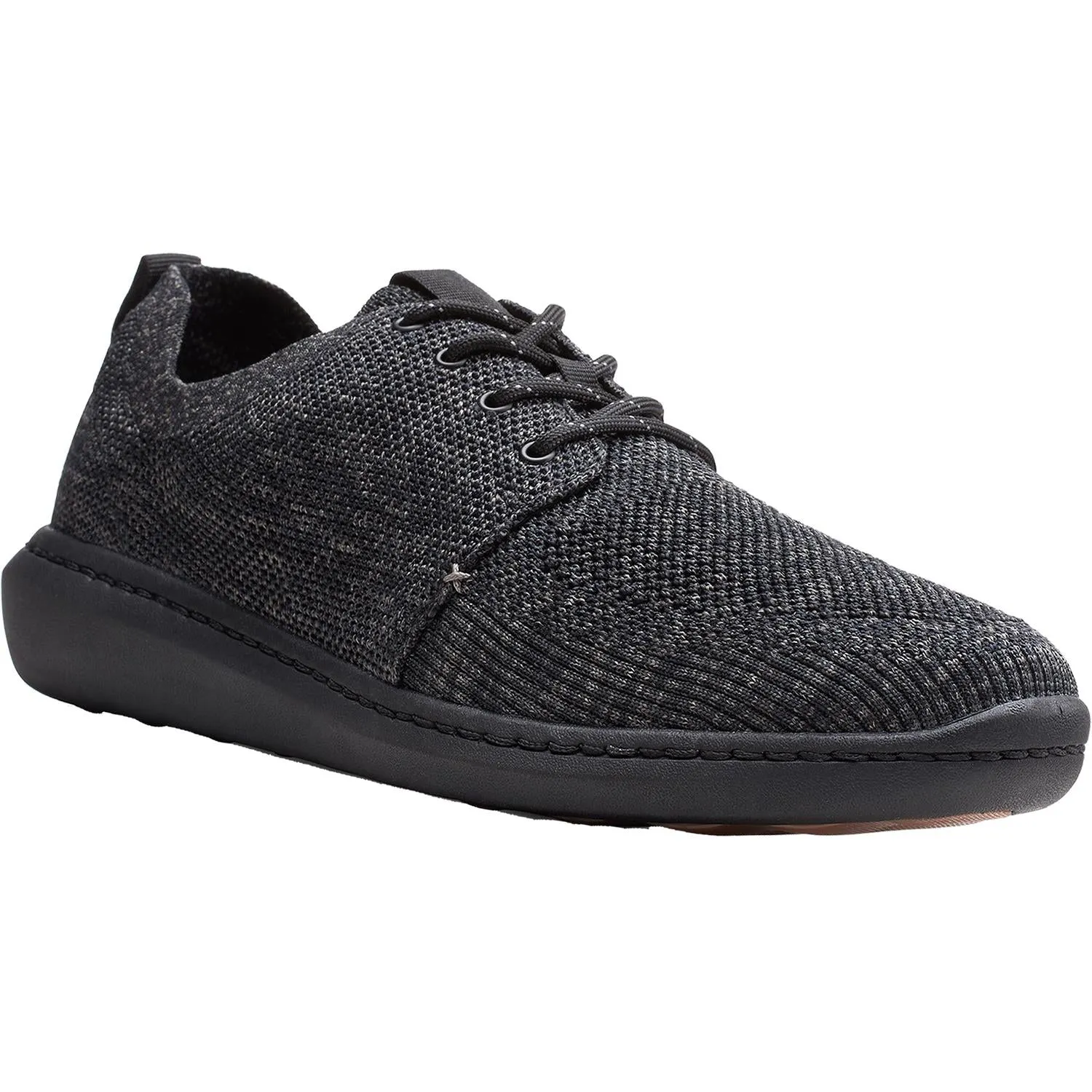 Men's Clarks Cloudsteppers Step Urban Mix Black Combi Textile