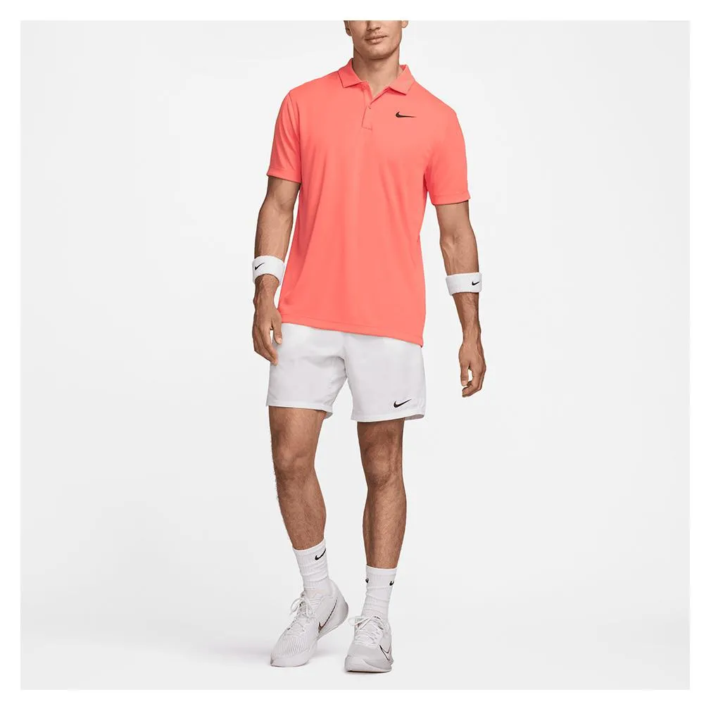 Mens Court Dri-FIT Solid Tennis Polo