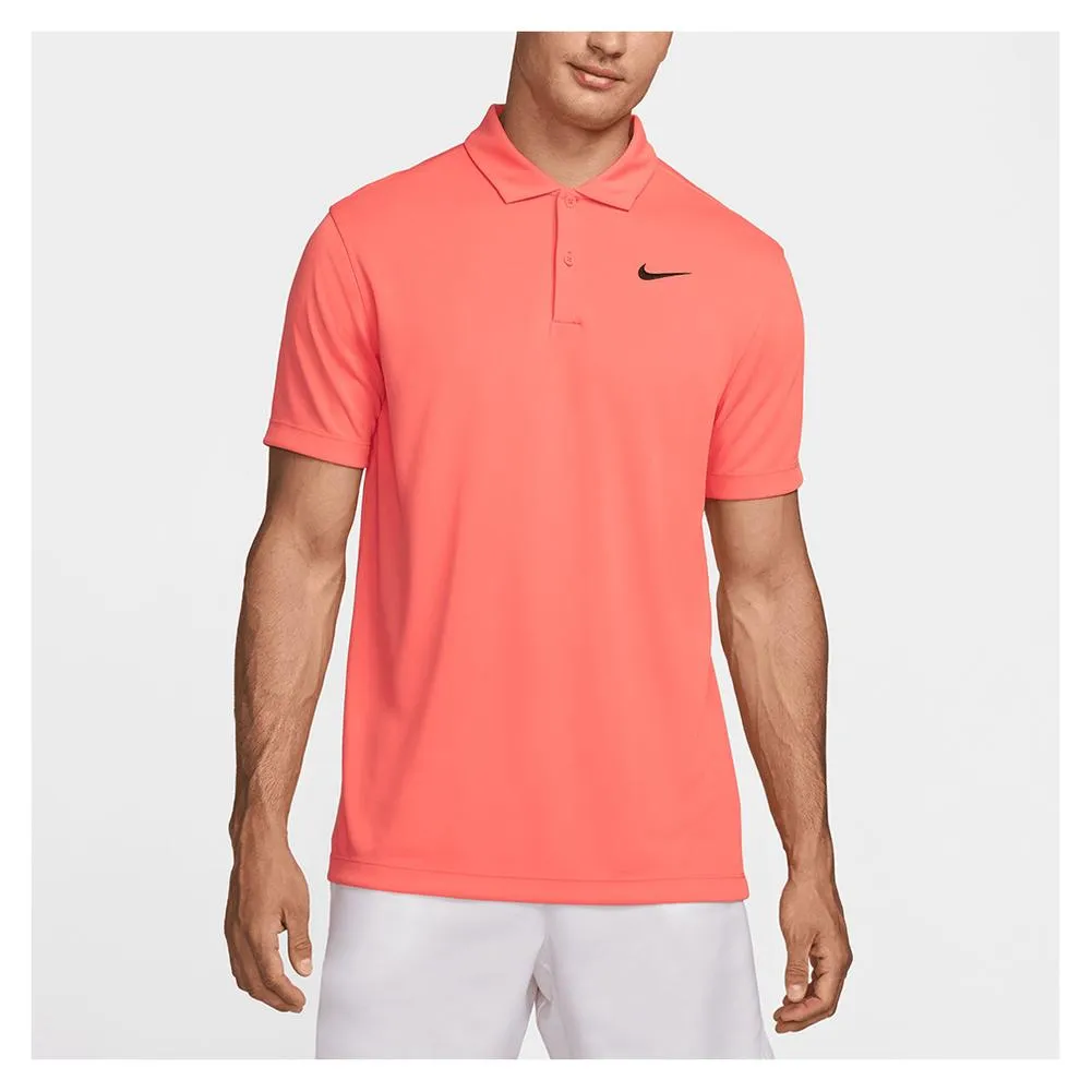 Mens Court Dri-FIT Solid Tennis Polo