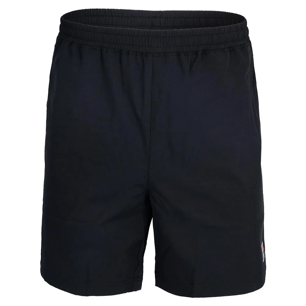 Men's Solid Woven 7 Inch Tennis Short