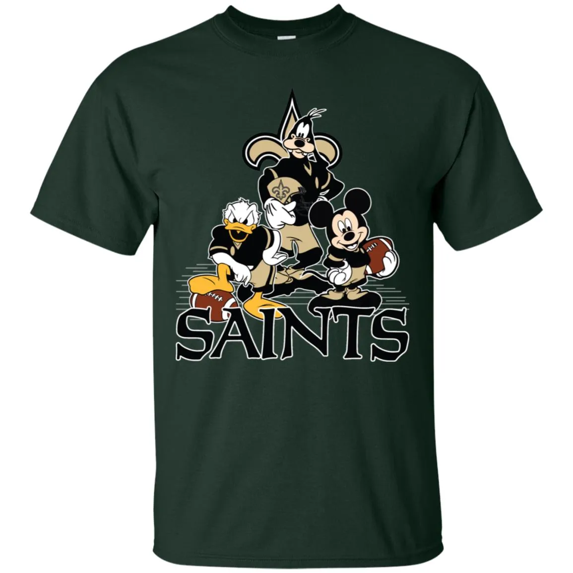 Mickey Mouse New Orleans Saints American Football Nfl Sports Shirt