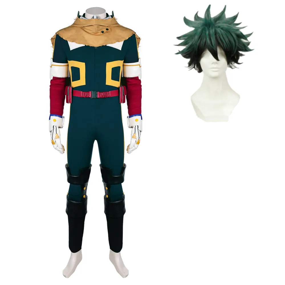 Midoriya Izuku Jumpsuit Outfits Party Carnival Halloween Cosplay Costume