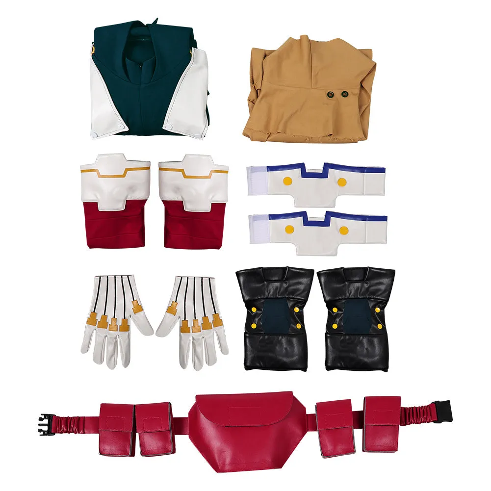 Midoriya Izuku Jumpsuit Outfits Party Carnival Halloween Cosplay Costume