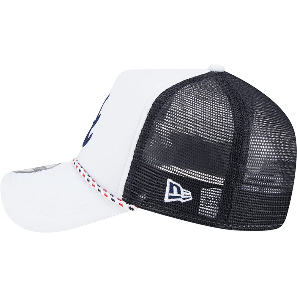 MLB Atlanta Braves New Era Court Sport 9FORTY A-Frame Adjustable Hat