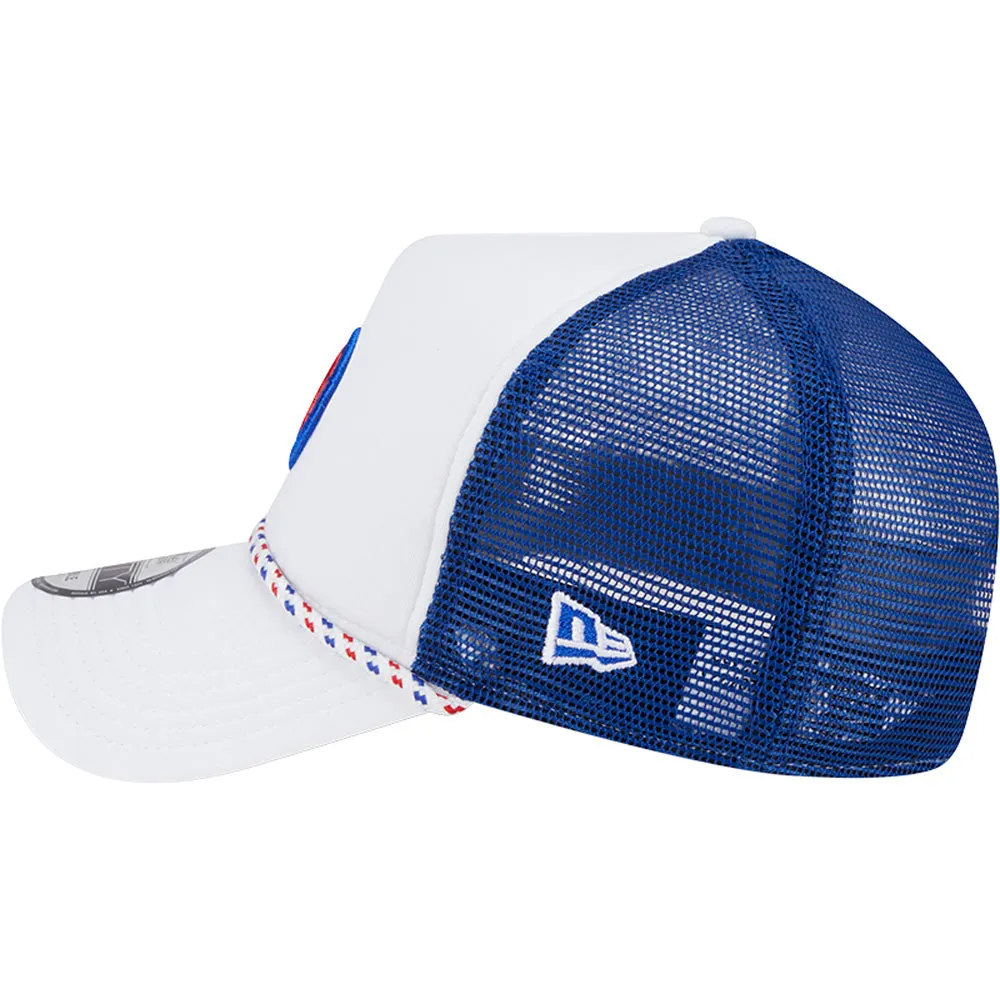 MLB Chicago Cubs New Era Court Sport 9FORTY A-Frame Adjustable Hat