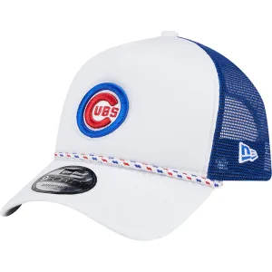 MLB Chicago Cubs New Era Court Sport 9FORTY A-Frame Adjustable Hat