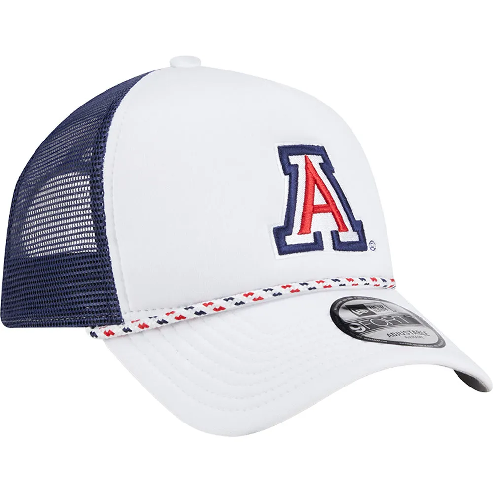 NCAA Arizona Wildcats New Era Court Sport 9FORTY A-Frame Adjustable Hat