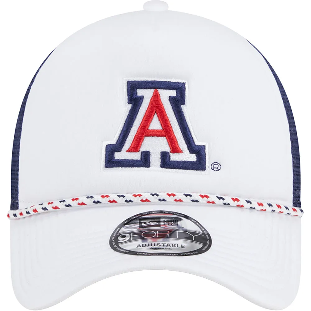 NCAA Arizona Wildcats New Era Court Sport 9FORTY A-Frame Adjustable Hat