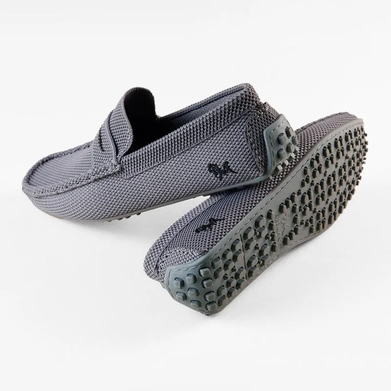 Neeman's Knitted Loafers for Men | Steel Grey