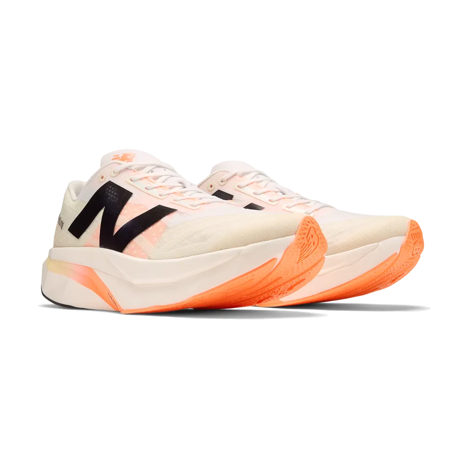 New Balance Men's FuelCell SuperComp Elite v4 White/Angora/Hot Mango