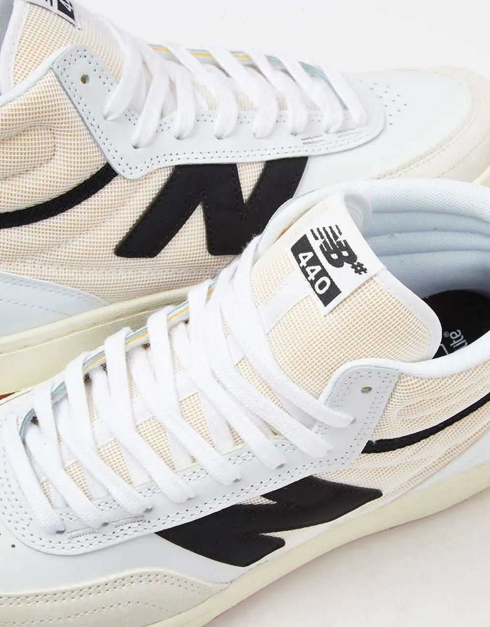 New Balance Numeric 440 High V2 Skate Shoes - White/Black