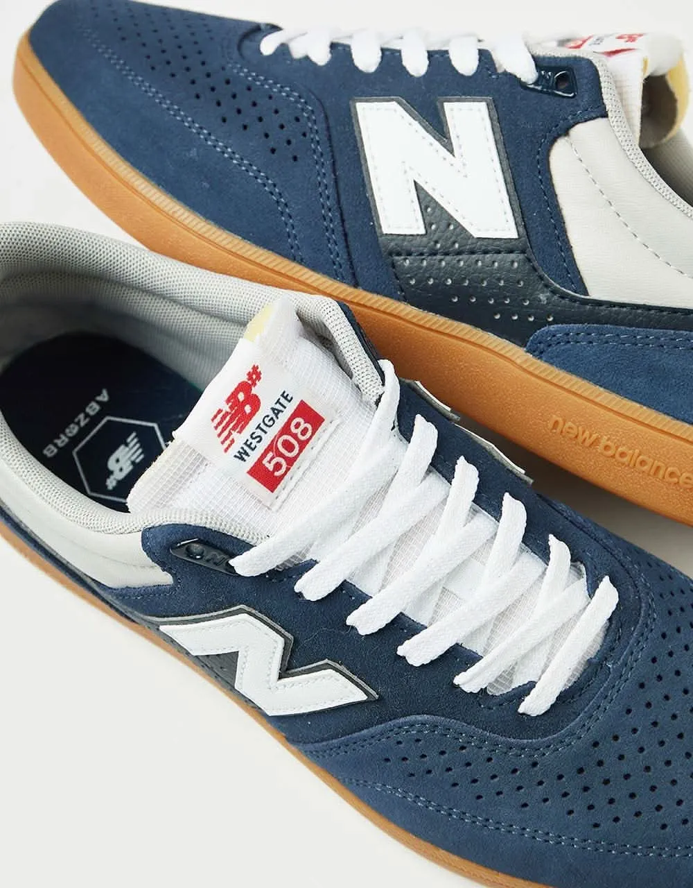 New Balance Numeric 508 Skate Shoes - Navy/Gum