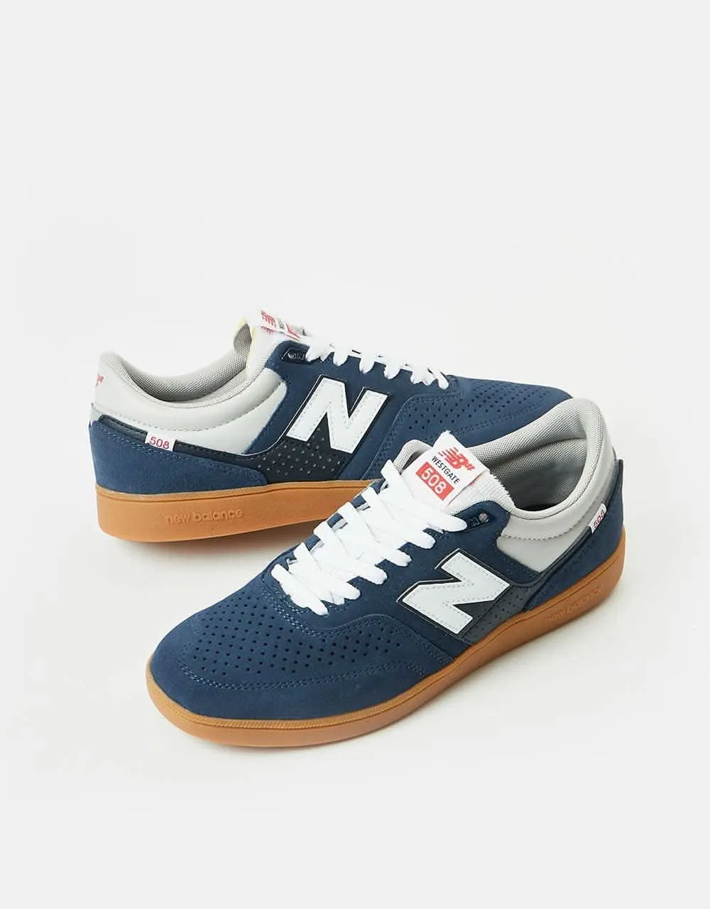 New Balance Numeric 508 Skate Shoes - Navy/Gum