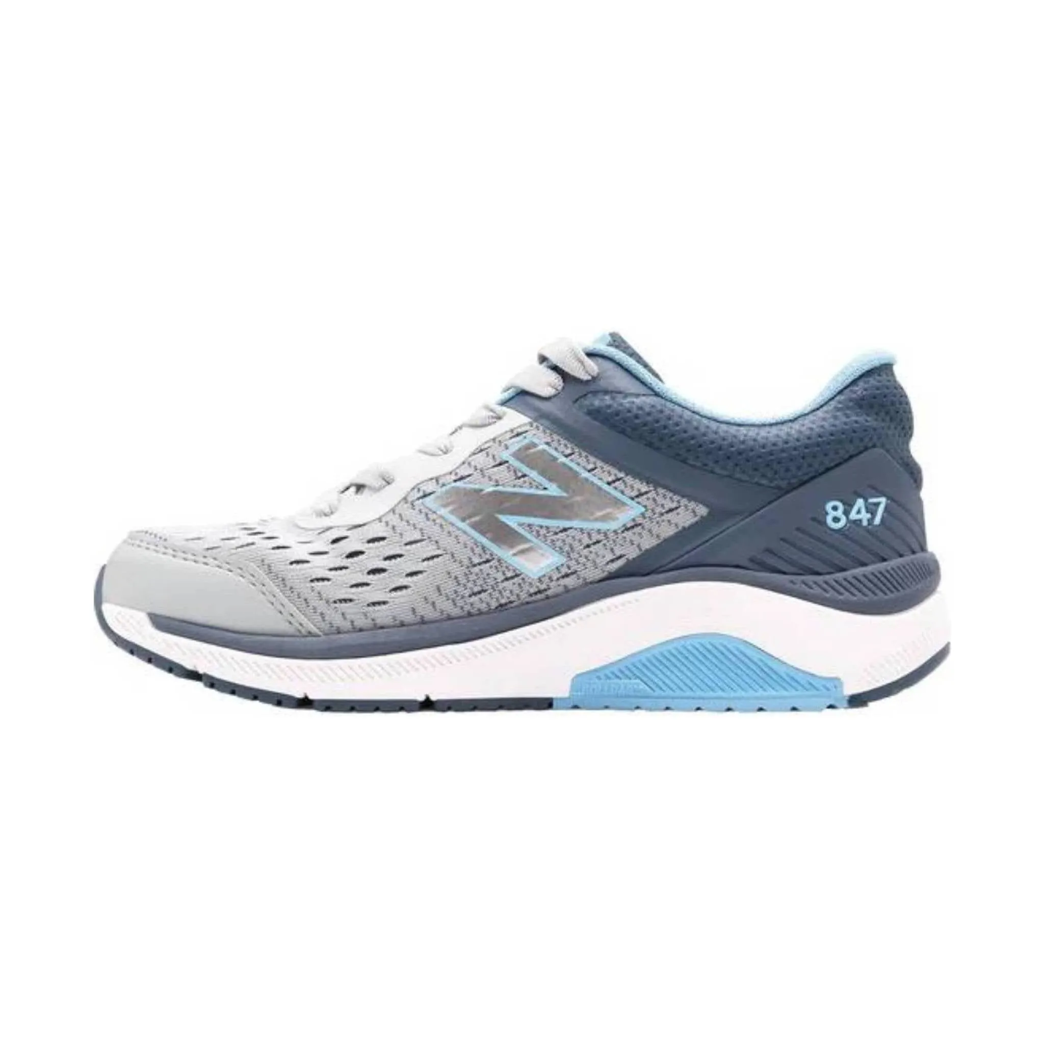 New Balance Women's 847v4 Walking Shoes - Light Aluminum