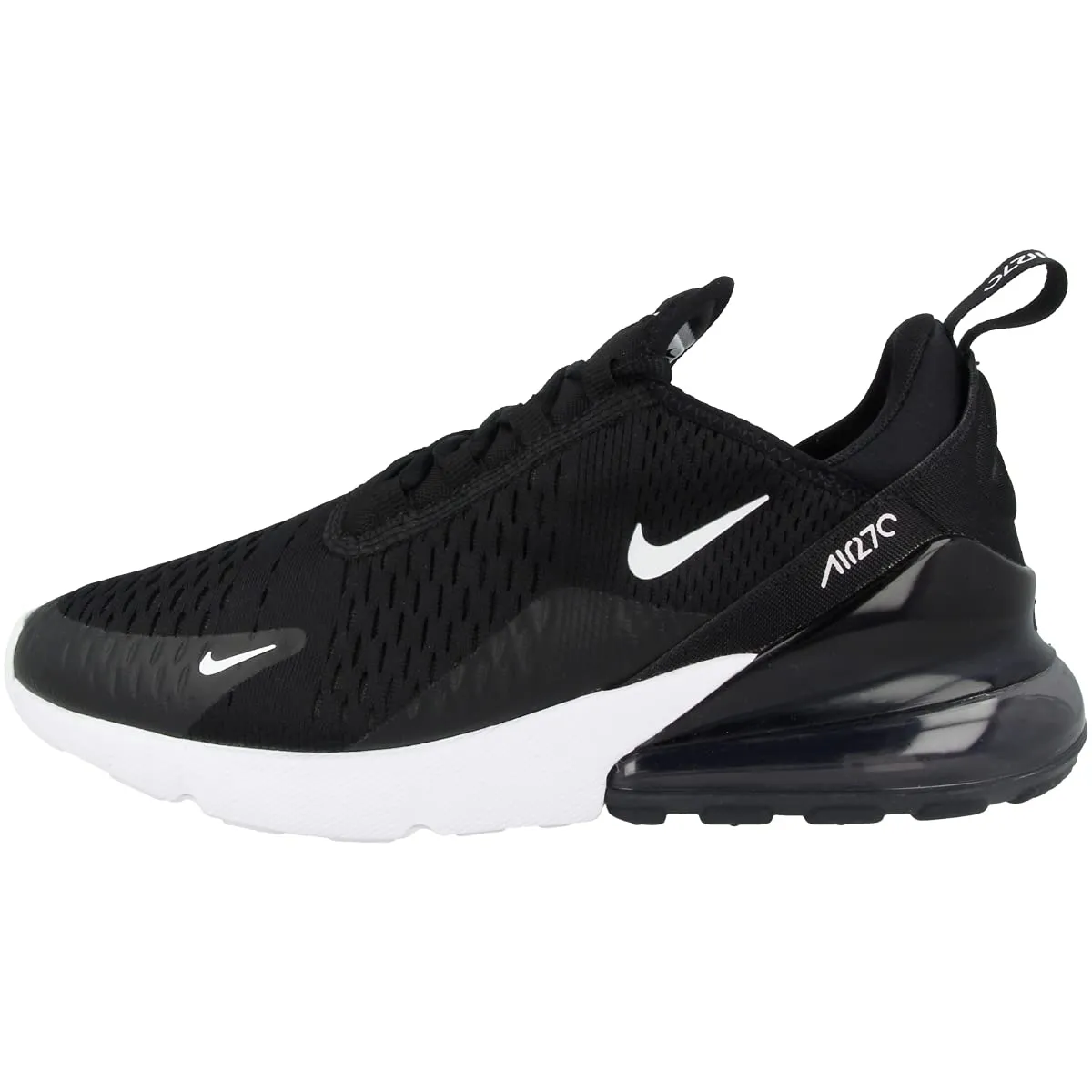 Nike Air Max 270 Women's Sneakers Black White Anthracite - Size 7.5