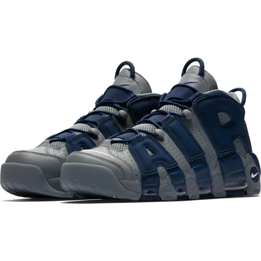 Nike Air More Uptempo 96-COOL GREY/WHITE-MIDNIGHT NAVY