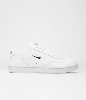 Nike Court Vintage Shoes - White / Black - Total Orange