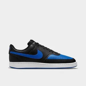 NIKE COURT VISION LO - BLACK/GAME ROYAL-WHITE