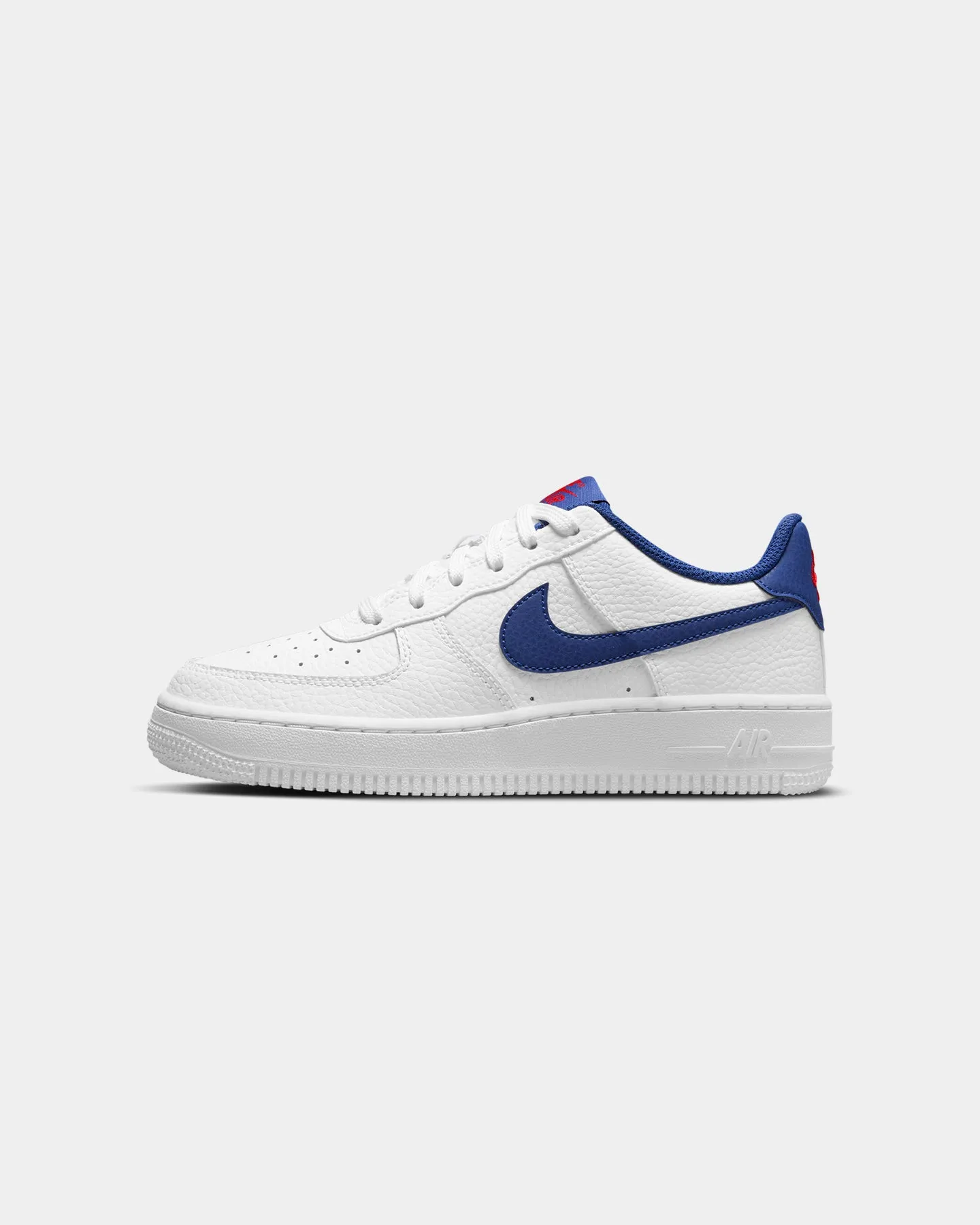 Nike Kids' Air Force 1 (GS) White/Deep Royal