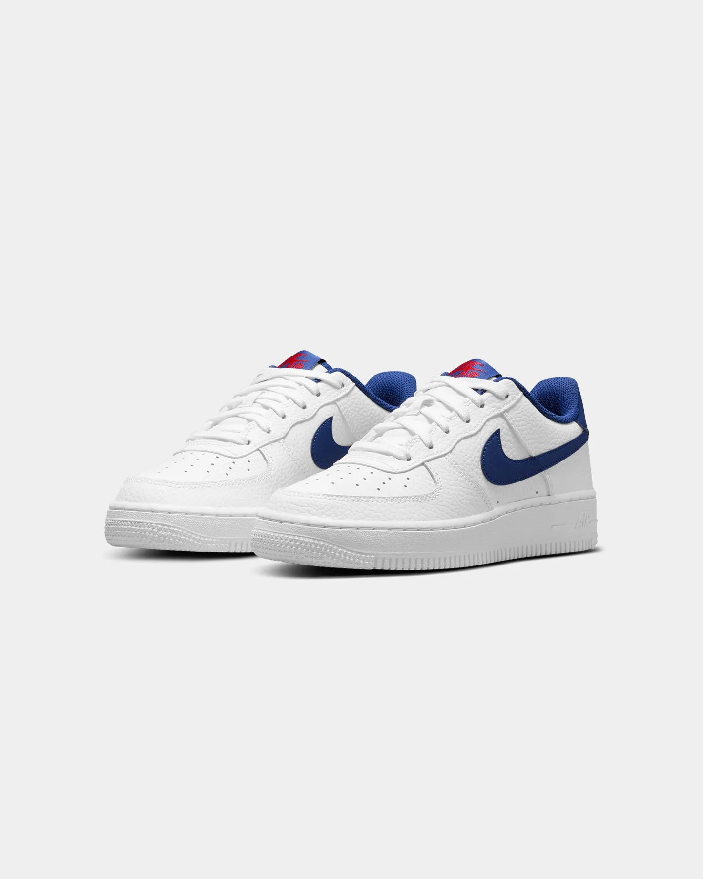 Nike Kids' Air Force 1 (GS) White/Deep Royal