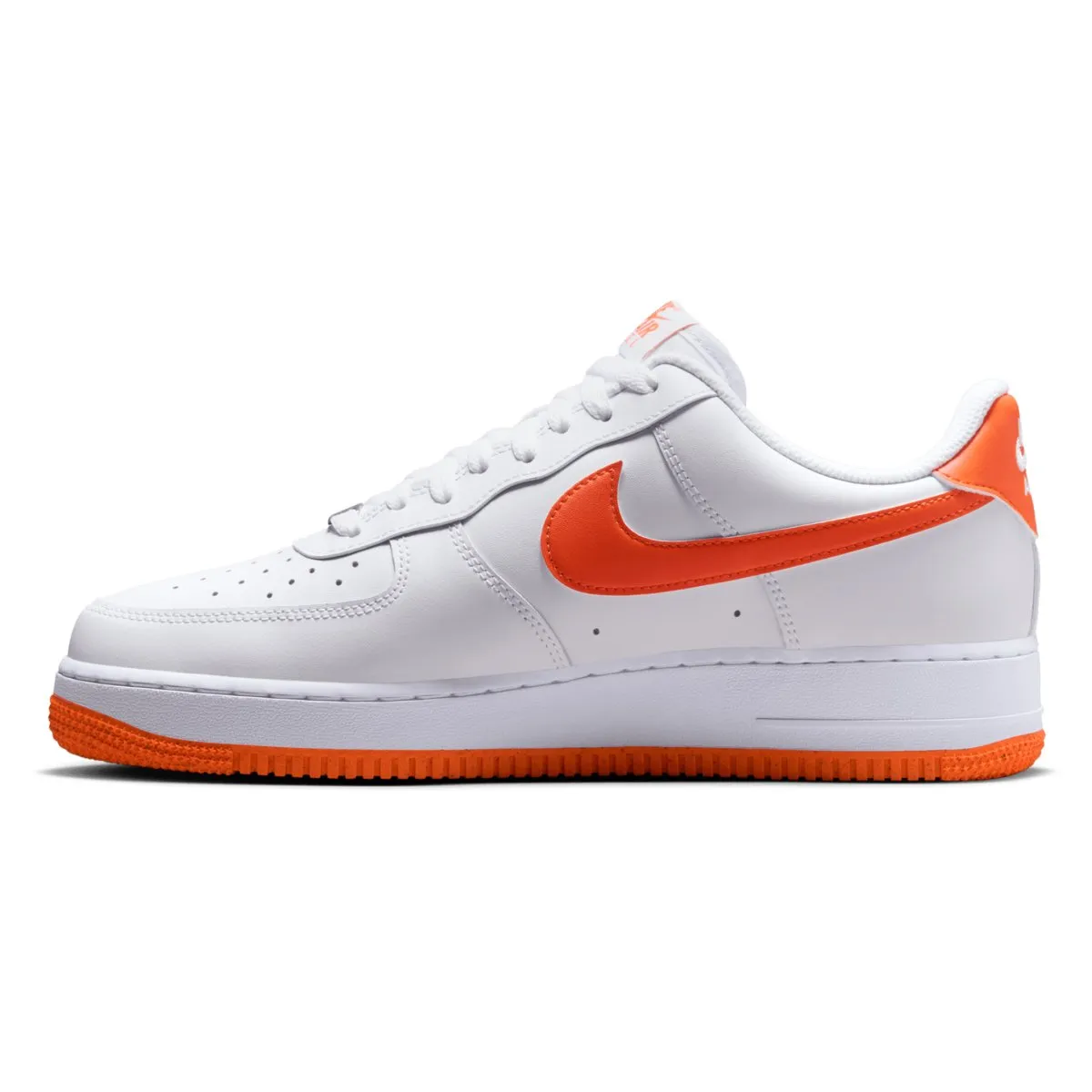 Nike Men's Air Force 1 '07 White/Safety Orange