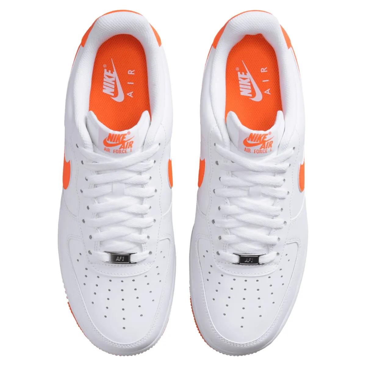 Nike Men's Air Force 1 '07 White/Safety Orange