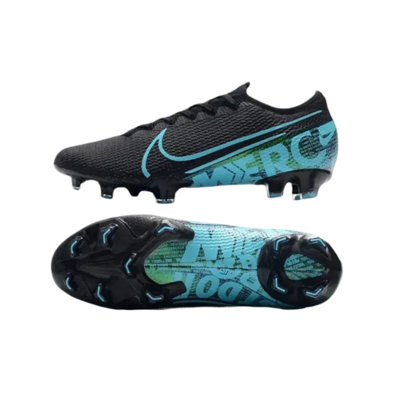 Nike Mercurial Vapor XIII 360 Elite FG Black Bleu - Goatkits Boots