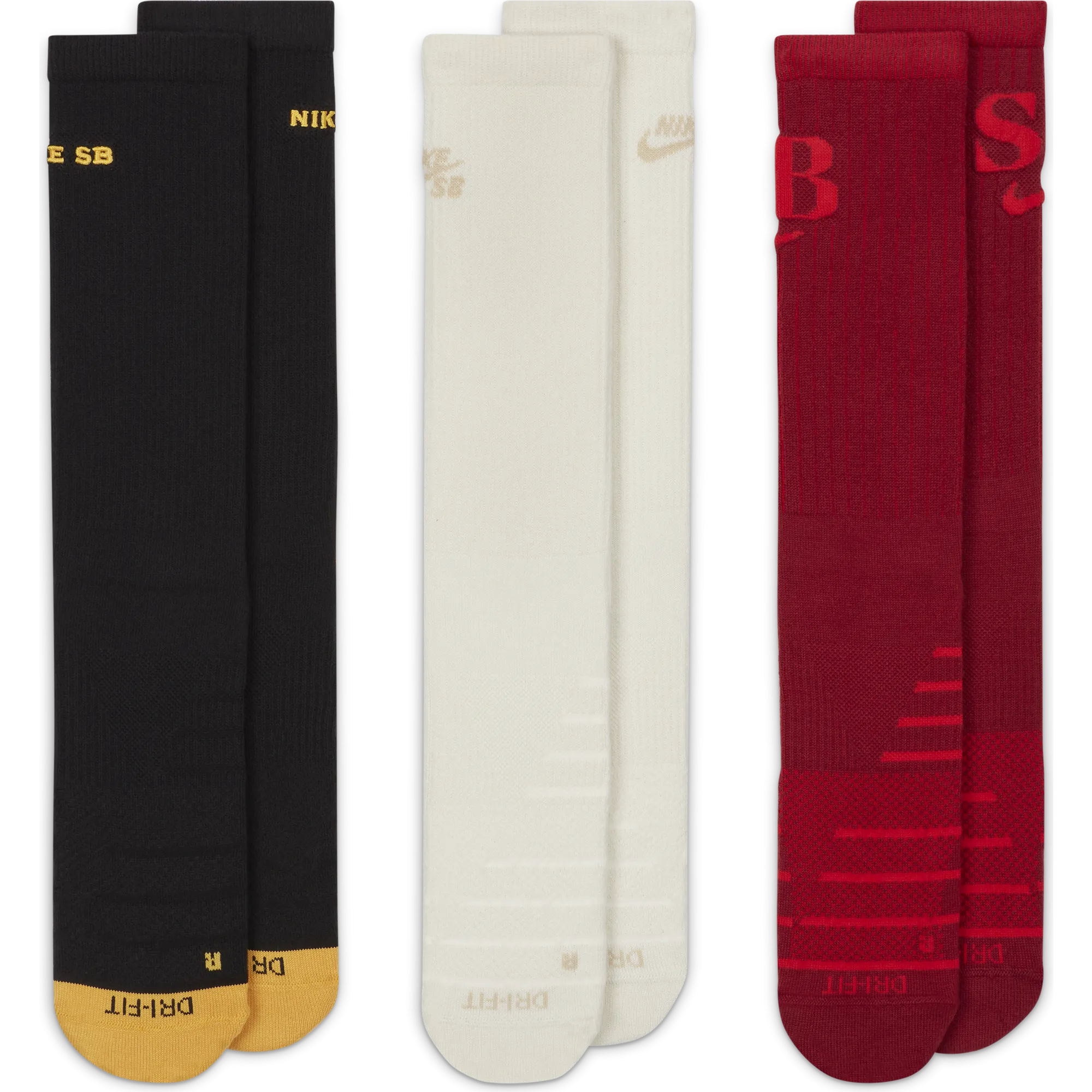 Nike SB 3Pack Everyday Max Socks - Multi