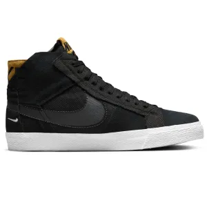 Nike SB Blazer Mid Premium Plus Skateboard Shoe - Black/Anthracite-Black-White