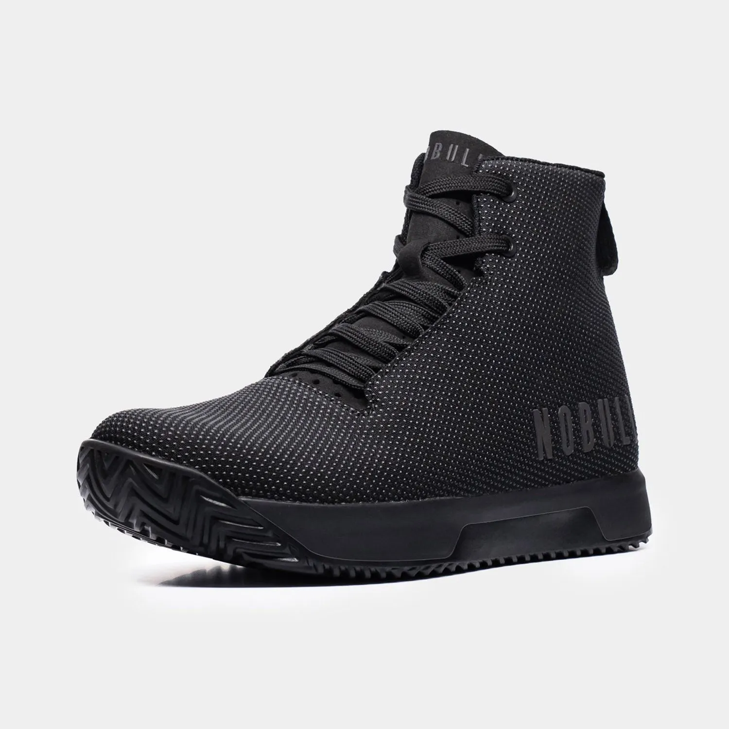 NOBULL - HIGH-TOP BLACK TRAINER  - BLACK