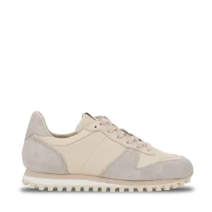 NOVESTA LEATHER TRAIL RUNNER IN IVORY